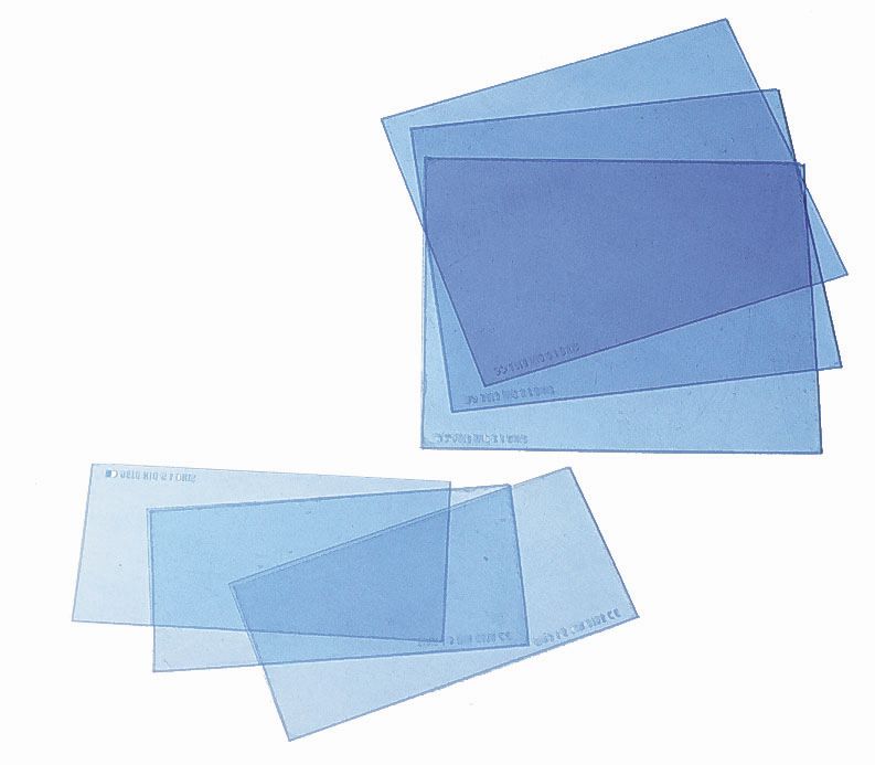 10pcs Schweißschutzglas, 138x122mm Auto Darkening Schweißhelm Transparente Ersatzscheiben Vorsatzscheiben für Schweißerhelm