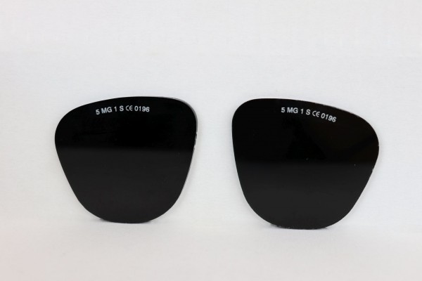 Brillengläser oval, 62 x 52 mm, DIN 5