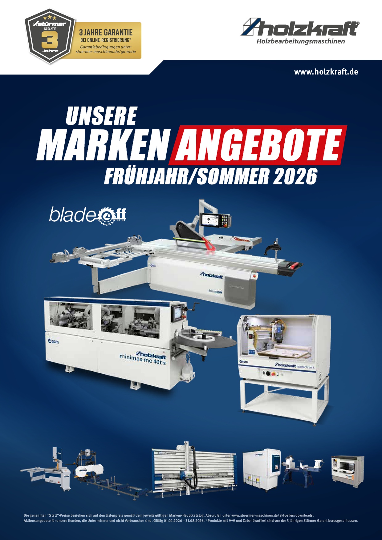 Holzkraft Aktionsflyer