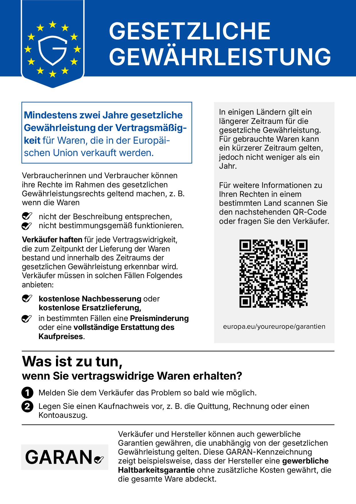 Gewährleistungsrecht