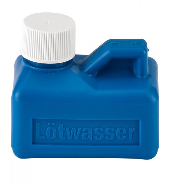 Lötwasserflasche blau 125 ml