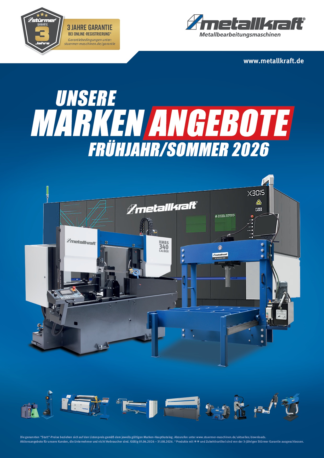Metallkraft Aktionsflyer